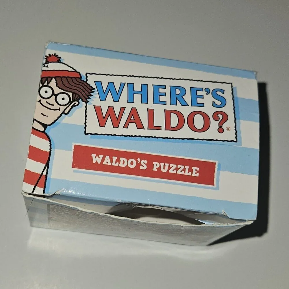 Where's Waldo Double Sided Jigsaw Puzzle 36 Pieces Party Department Store Wendys